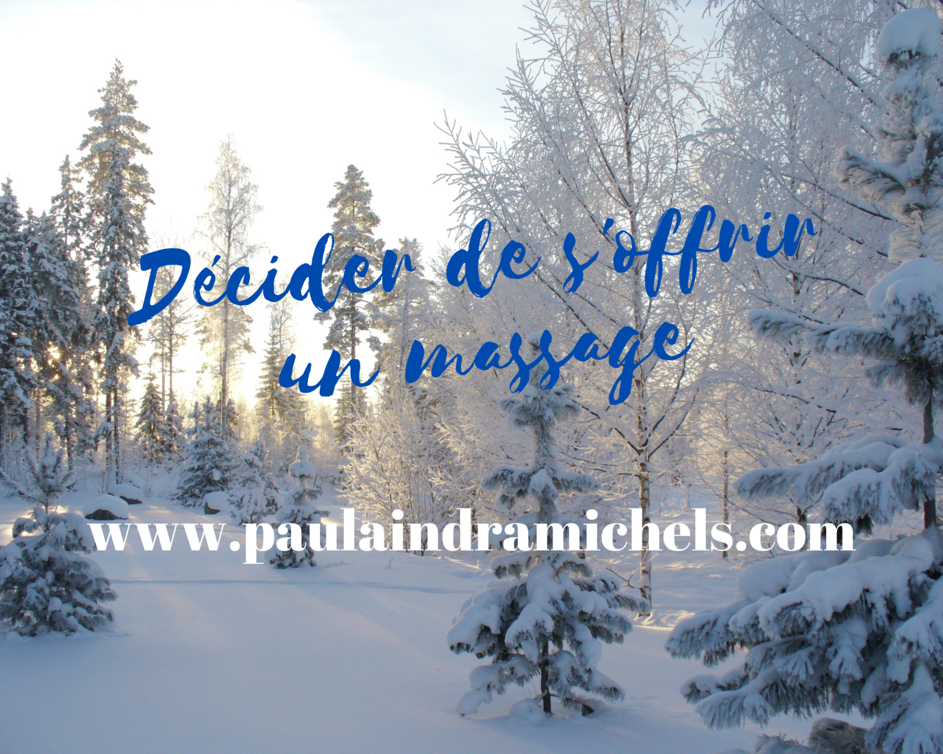 S'offrir un massage Paula Indra MICHELS